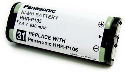 

Panasonic HHR-P105 2.4V 830 mAh Camera Ni-MH Battery(Yes)