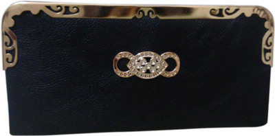 

Haryana Craft Casual Black Clutch