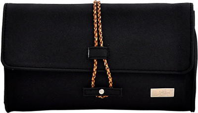 

yelloe Casual Black Clutch