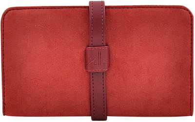 

yelloe Casual Red Clutch