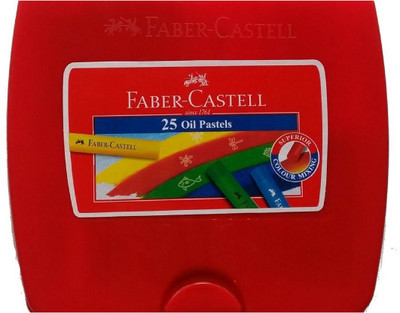 

Faber-Castell 25 Oil Pastels(Multicolours)