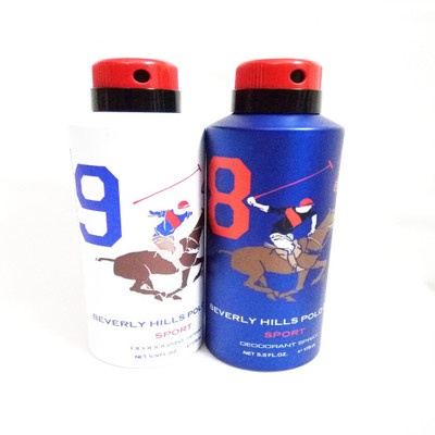 

Bebverly Hills Polo Club 9 AND 8 Deodorant Spray - For Men(350 ml, Pack of 2)