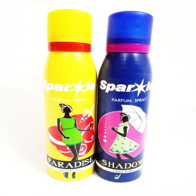 

Sparkle PARADISE AND SHADOW Perfume Body Spray - For Women(300 ml, Pack of 2)