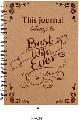 

Giftsmate A5 Diary(handmade diary, Brown)