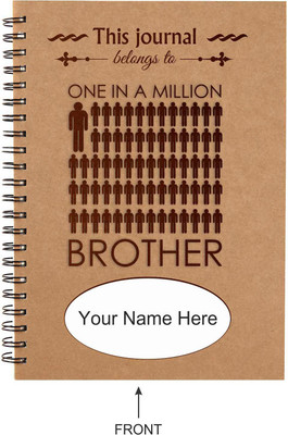 

Giftsmate A5 Diary(handmade diary, Brown)