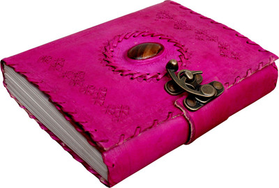 

Craft Shop A5 Diary(Handcrafted 100% Pure Leather, Pink)