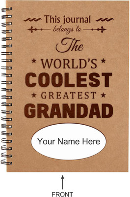 

Giftsmate A5 Diary(handmade diary, Brown)