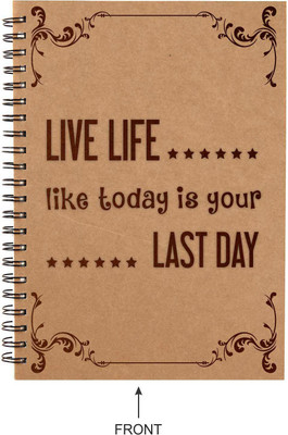

Giftsmate A5 Diary(handmade diary, Brown)