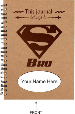 Giftsmate A5 Diary(handmade diary, Brown)