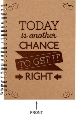 

Giftsmate A5 Diary(handmade diary, Brown)
