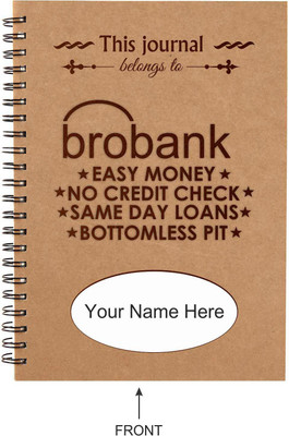 

Giftsmate A5 Diary(handmade diary, Brown)