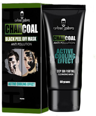 

UrbanGabru CharCoal Black Peel Off Mask | Deep skin Purifying cleansing Mask(60 g)