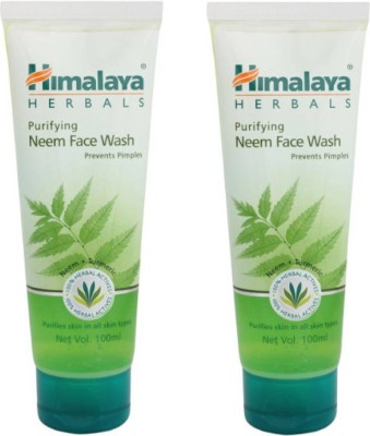 HIMALAYA Him Purifying Neem face wash 2 * 100 Face Wash(200 ml)