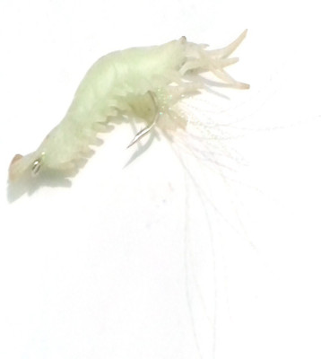 

JUST ONE CLICK SOFT FISHING LURE Prawn Shrimp Fishing Lure Hook Bait Tackle Soft Bait Fishing Lure(Pack of 1 Size 5)