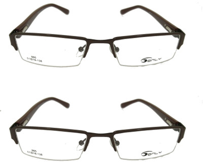 

Only Half Rim Rectangle Frame(51 mm
