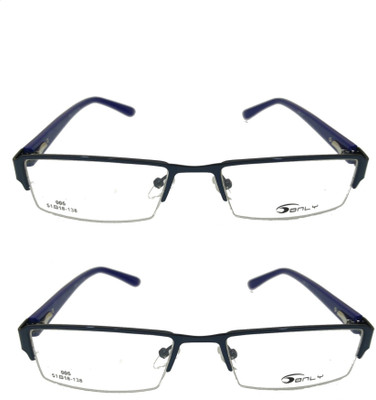 

Only Half Rim Rectangle Frame(51 mm