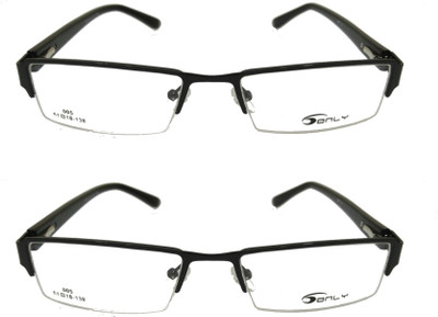 

Only Half Rim Rectangle Frame(51 mm