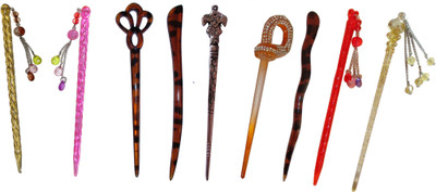 

pari combo of juda sticks Bun Stick(Multicolor)