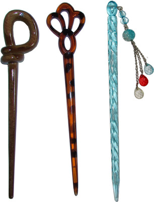 

chiku combo of juda sticks Bun Stick(Multicolor)