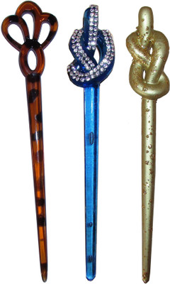 

Prity combo of juda sticks Bun Stick(Multicolor)
