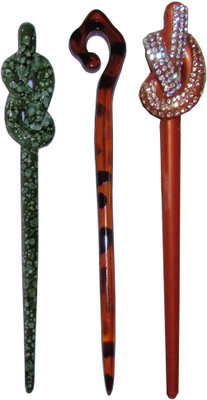 

Prity combo of juda sticks Bun Stick(Multicolor)