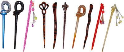 

pari combo of juda sticks Bun Stick(Multicolor)
