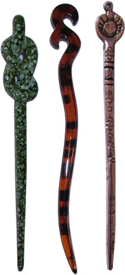 

Prity combo of juda sticks Bun Stick(Multicolor)