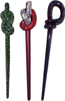 

chiku combo of juda sticks Bun Stick(Multicolor)