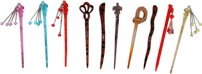 

pari combo of juda sticks Bun Stick(Multicolor)