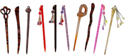 

pari combo of juda sticks Bun Stick(Multicolor)