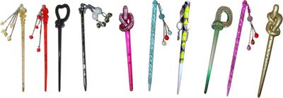 

pari combo of juda sticks Bun Stick(Multicolor)