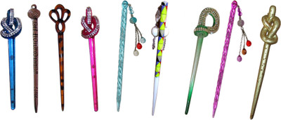 

pari combo of juda sticks Bun Stick(Multicolor)