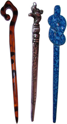 

pari combo of juda sticks Bun Stick(Multicolor)
