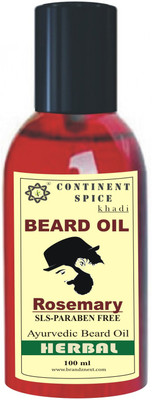 

Continent Spice Beard Oil (Rosemary Flavour 100 ml)-CS682005 Hair Oil(100 ml)