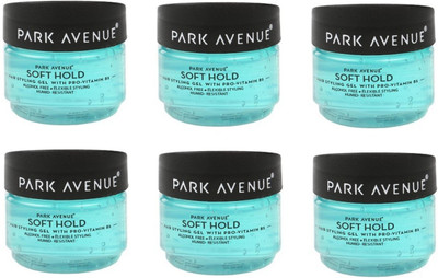 Park Avenue PA SOFT HOLD 6 PCS THE FAMILY STORE HAIR STYLING GEL Hair Styler available at flipkart for Rs.949