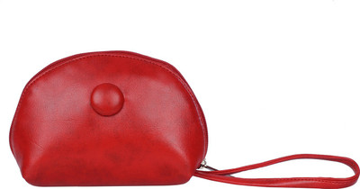 

Leather Land Pouch Potli(Red)