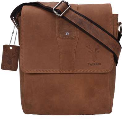 

HideCrusH Messenger Bag(Tan)