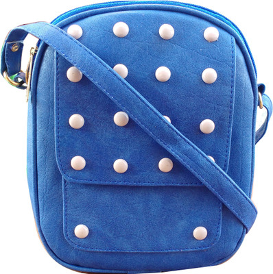 

FighterBulls Sling Bag(Blue, White)