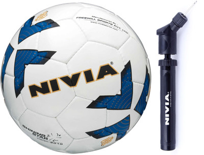 

Nivia Shining Star Football + Ball Pump Combo Football Kit
