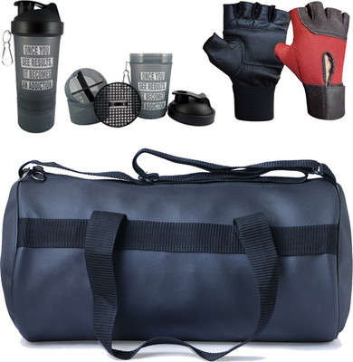 

Hyper Adam Heritage Look Gym Bag, Protein Shaker And Gym Glove With Wrist Support Combo( pack of 3) Gym & Fitness Kit