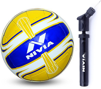 

Nivia Super Synthetic Volleyball + Ball Pump Combo Volleyball Kit