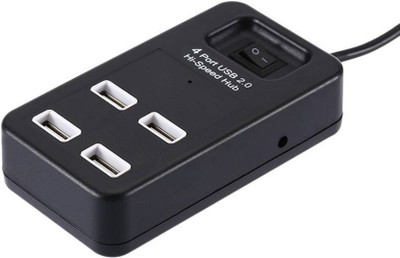 

durReey Portable High Speed 4-Port 2.0 Converter Adapter P1601 USB Hub(Black)