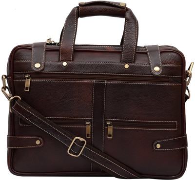 

Moda Hyde 15.6 inch Laptop Messenger Bag(Brown)