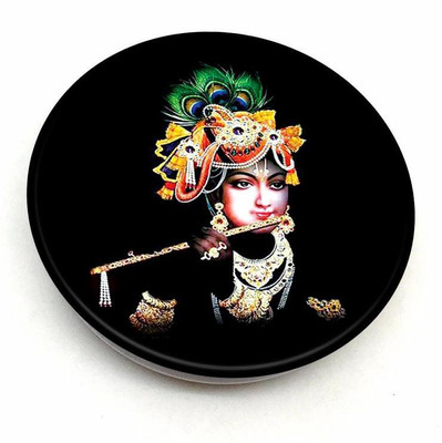 CRAZYINK Shri Krishna Flute Mobile Holder