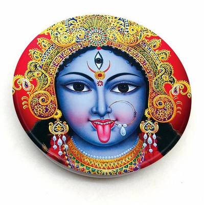 CRAZYINK Maa Kali Face Mobile Holder