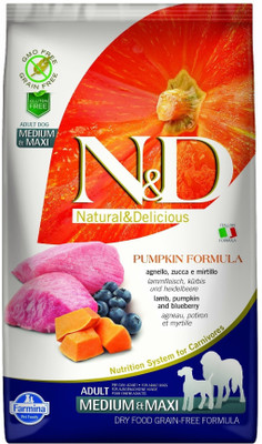 

farmina N&D Grain Free Adult Medium & Maxi Berry, Chicken 2.5 kg Dry Dog Food