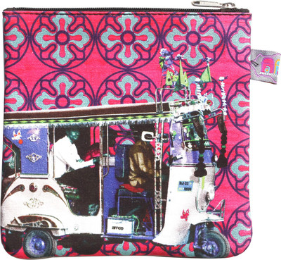 

FATFATIYA Blue Silver Taxi Utility Pouch Pouch(Multicolor)