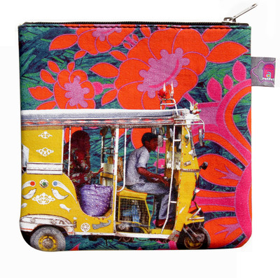 

FATFATIYA Yellow Taxi's Utility Pouch Pouch(Multicolor)