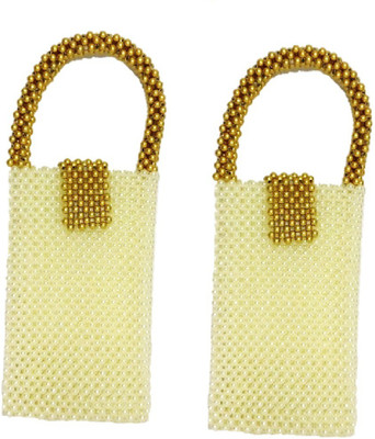 

Addyz Pack of 2 Pieces Pearl Mobile Cover Keeps Mobile Phone of 5.5inch Upto Mobile Pouch(Yellow)