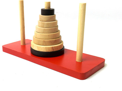 

Fun Tower of Hanoi - Puzzle Toy Brain Teaser(1 Pieces)